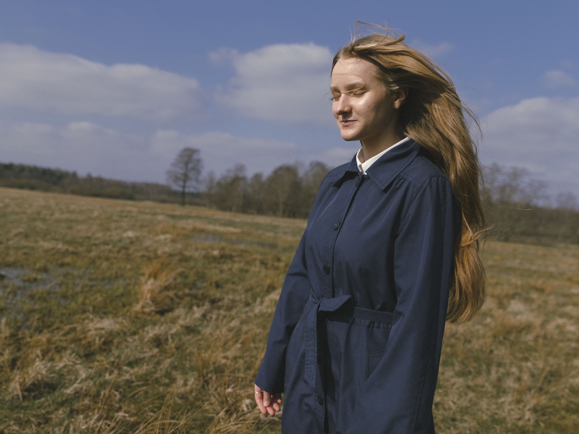 Kulių pievoje, savo saugioje erdvėje. ©Aneta Urbonaitė