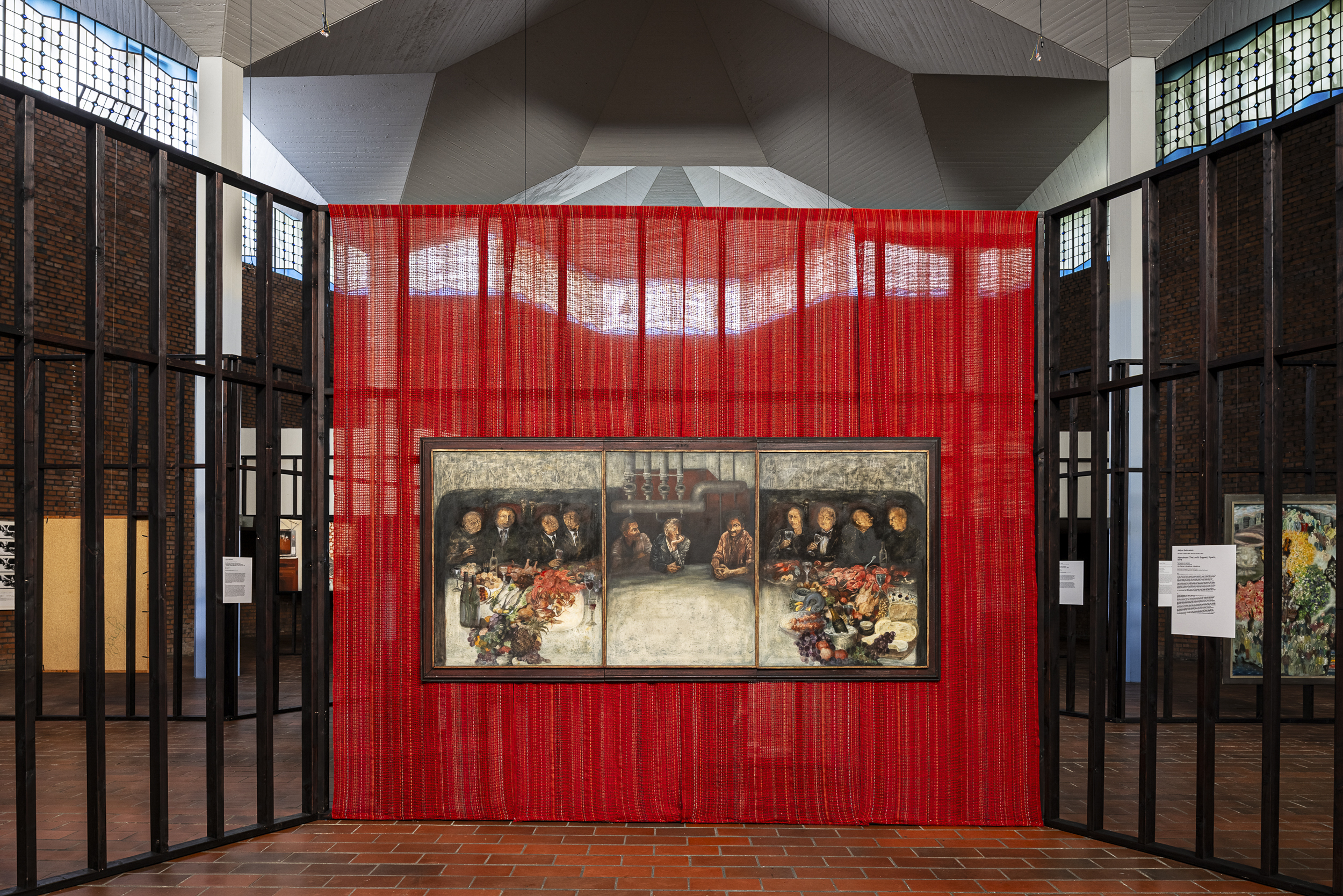Akbar Behkalam „Abendmahl / The Lord's Supper“ (1978). ©Ivan Erofeev / Manifesta 16 Ruhr