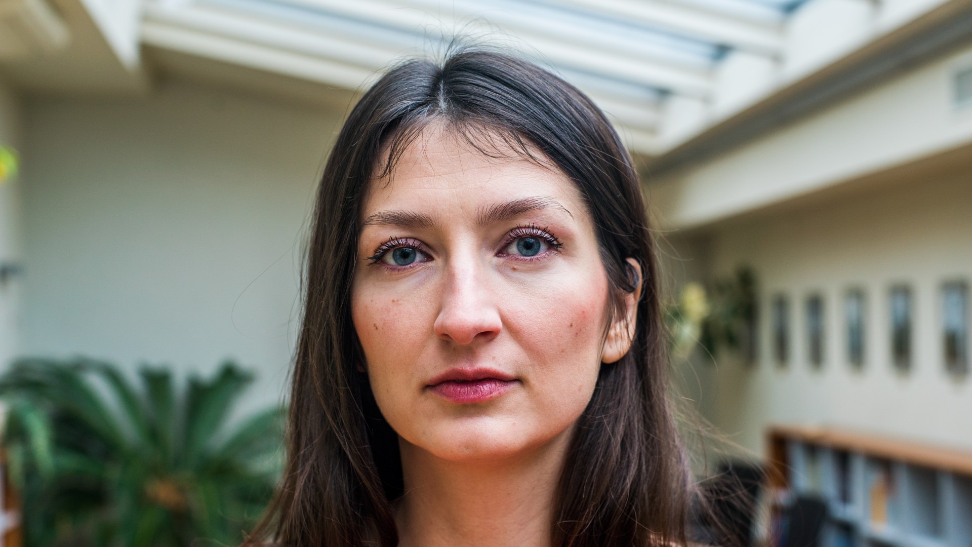 Islamą tirianti mokslininkė Ieva Koreivaitė Vilniaus universitete, Tarptautinių santykių ir politikos mokslų institute ©Mindaugas Drigotas