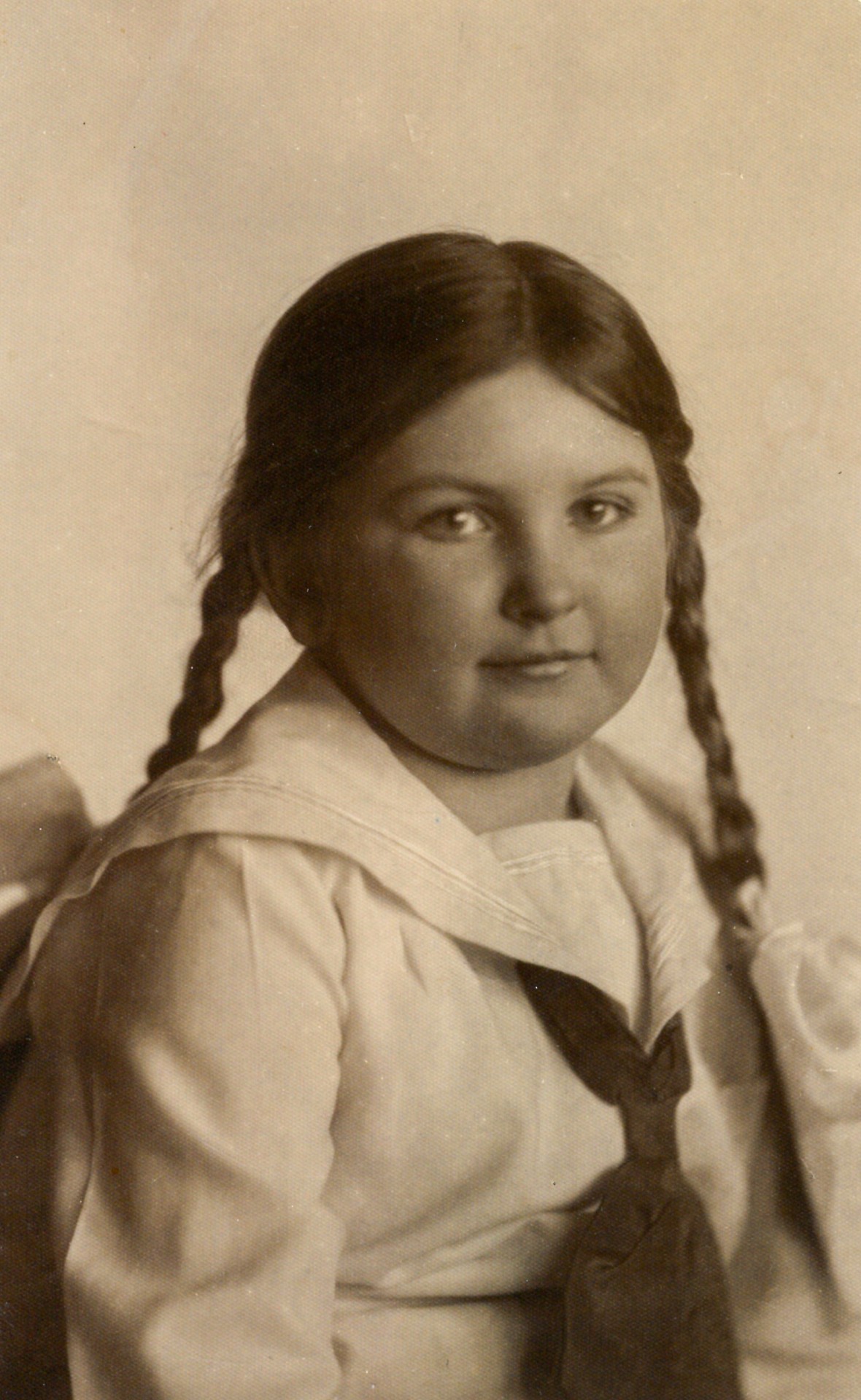 Marija Birutė Alseikaitė vaikystėje Vilniuje, 1928 m.