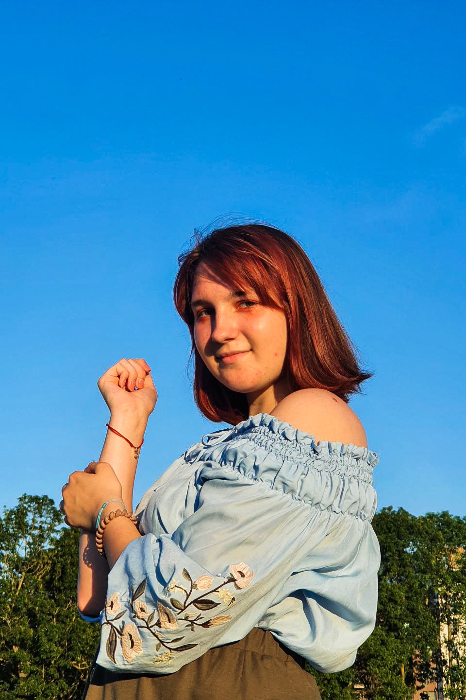 Dešimtokė klaipėdietė Darja norėtų daugiau profesinio orientavimo mokyklose. Kad galėtų bent pabandyti pajausti, kuri profesija jai patiktų, o kuri – ne. ©Karina Chudobkina