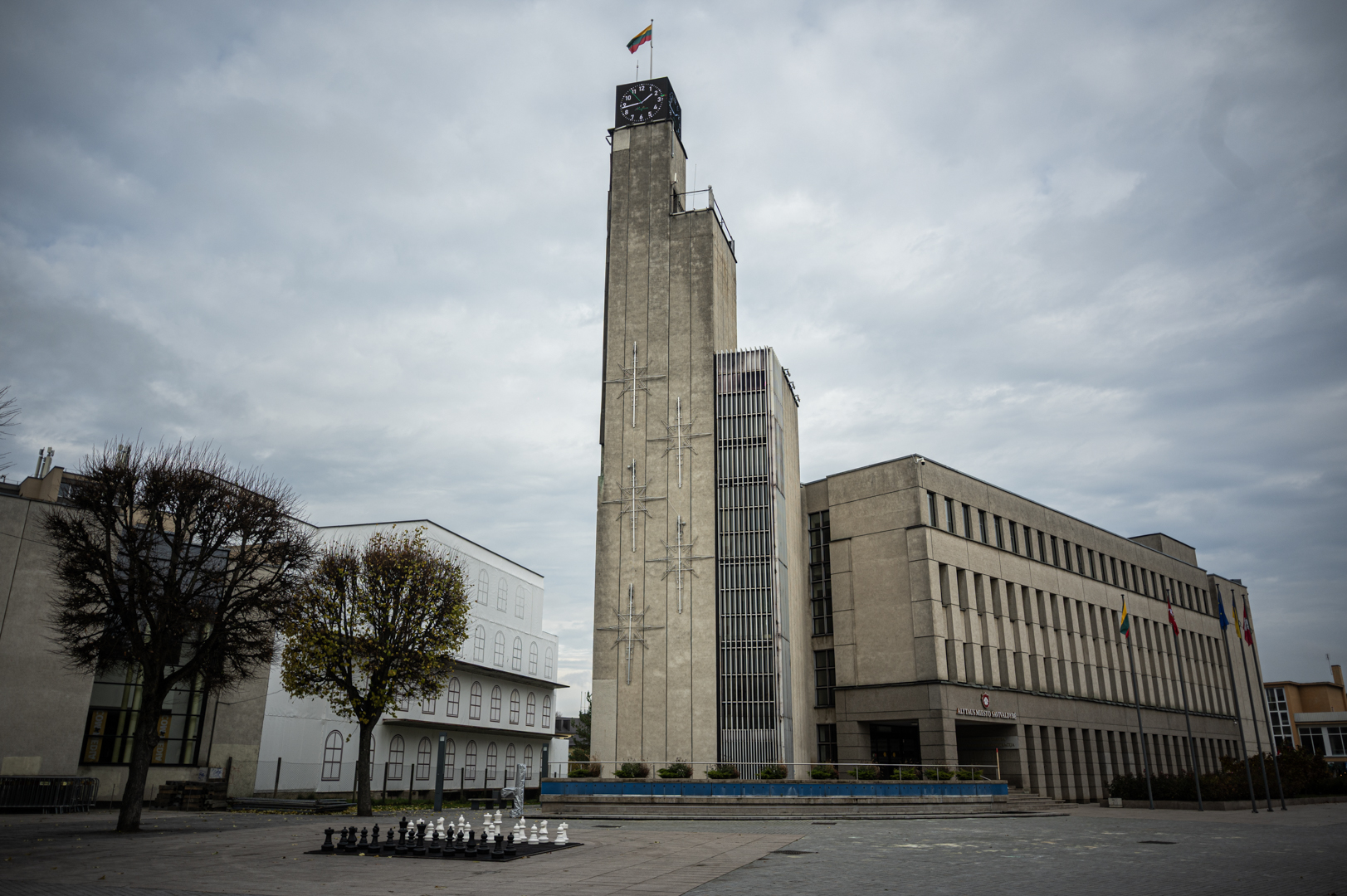 Alytaus centras spalį. ©Denis Vėjas