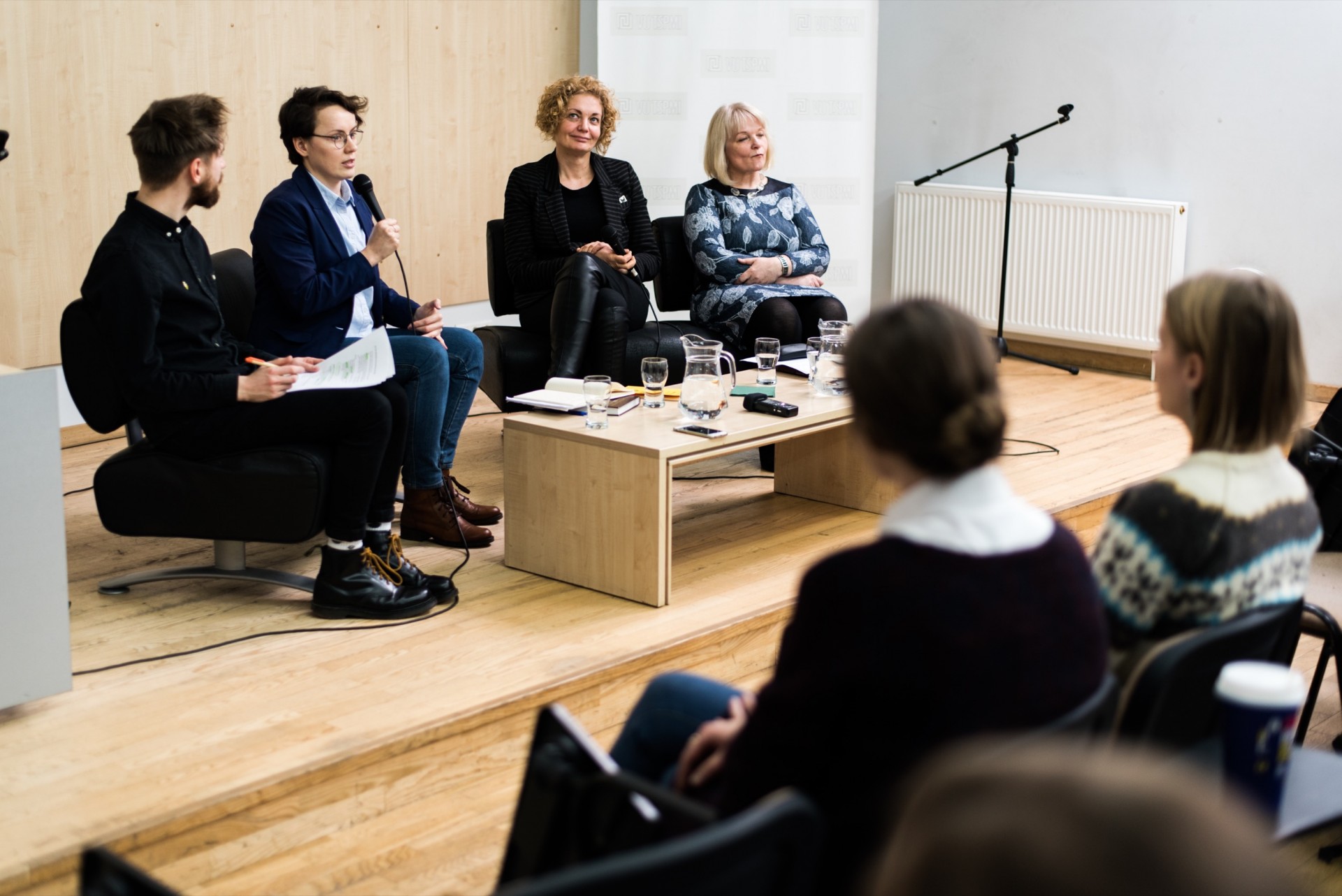Karolis Vyšniauskas, Jūratė Juškaitė, Margarita Jankauskaitė ir Virginija Jurėnienė. ©Berta Tilmantaitė