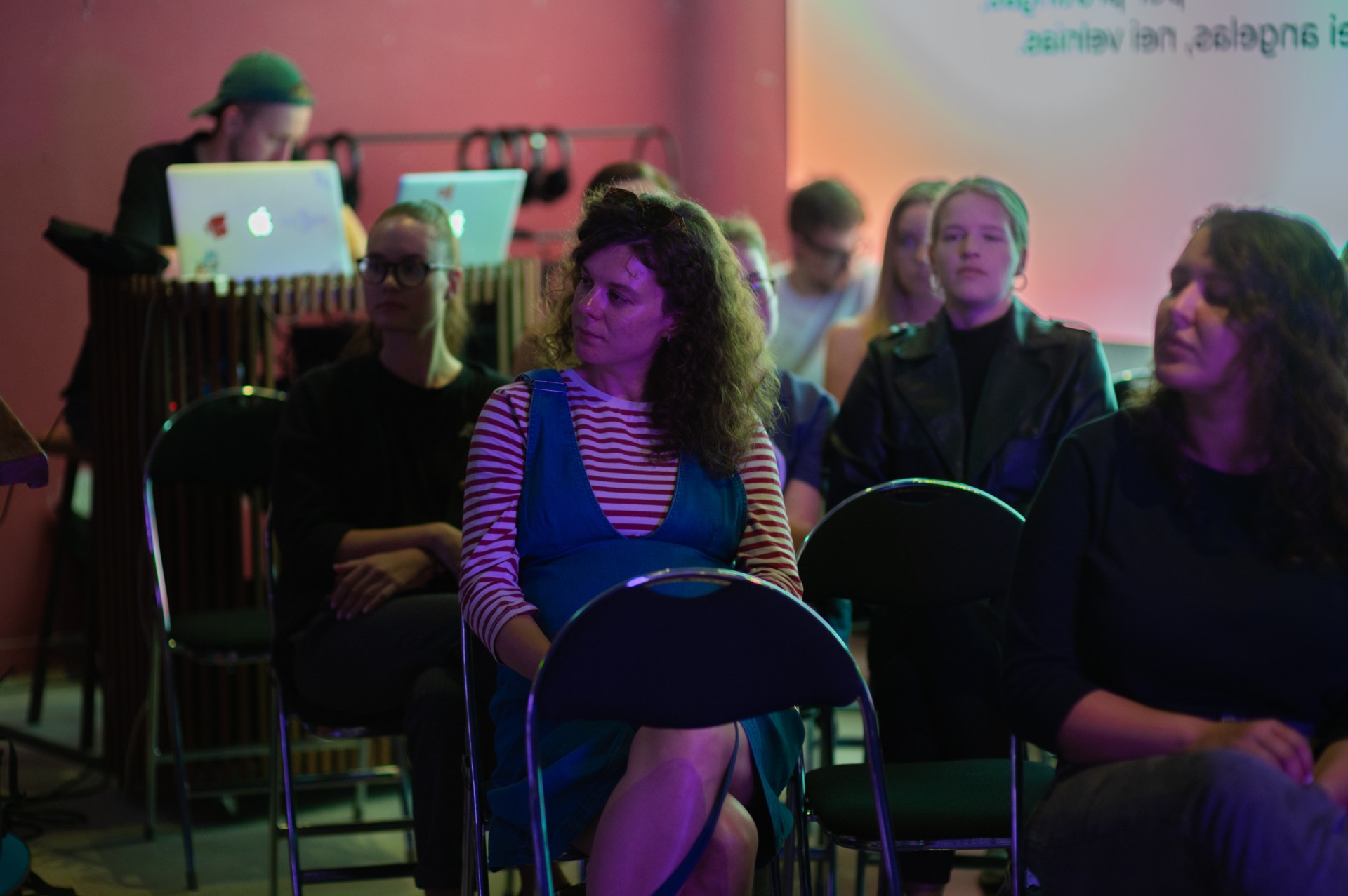 Įrašo dalyvė, radijo žurnalistė Juta Liutkevičiūtė. ©Denis Vėjas