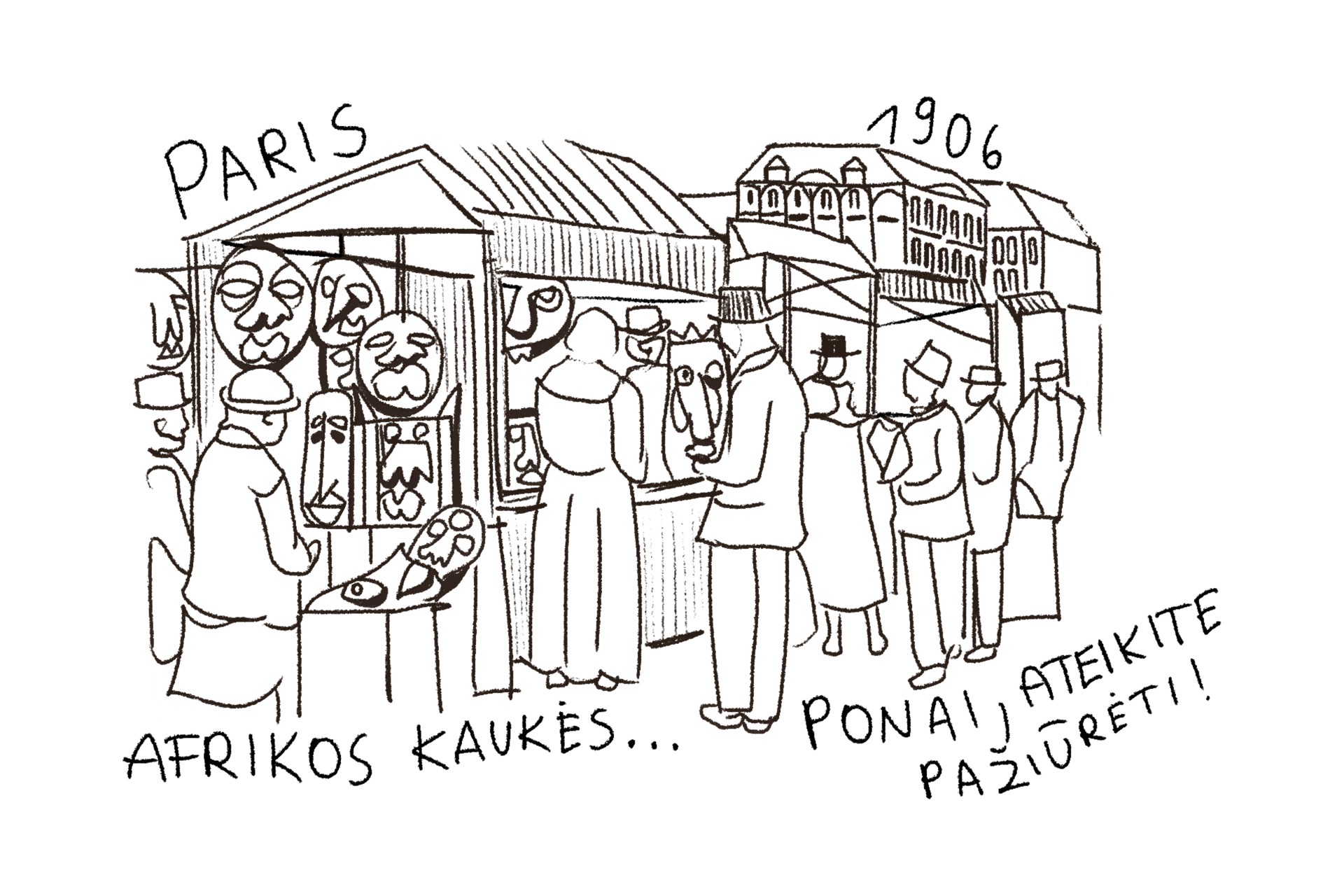 Nuo Picasso iki Kanye Westo. Trumpa Afrikos meno įtakos ir nusavinimo istorija