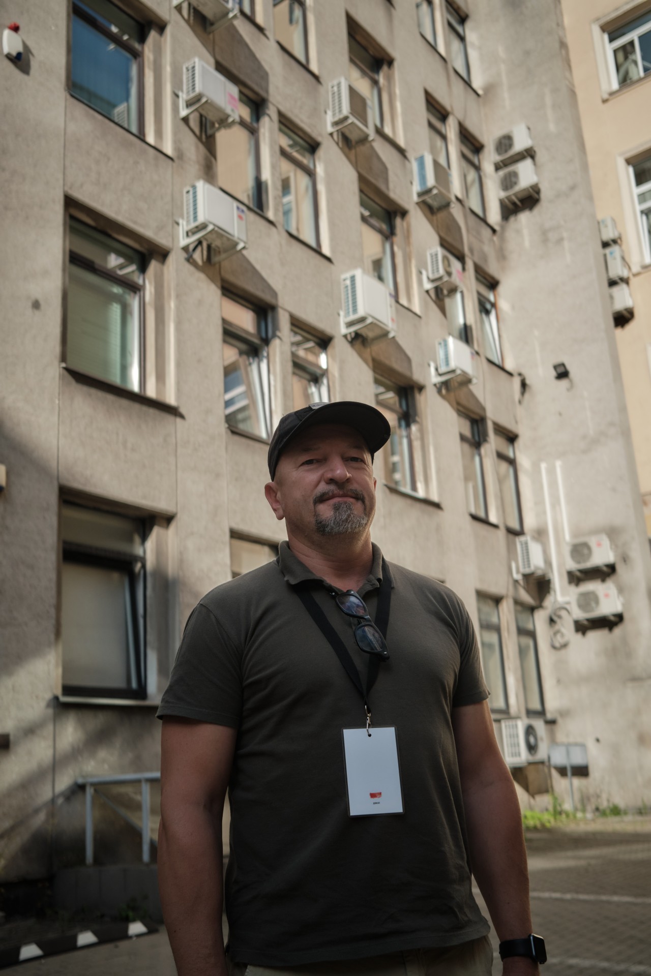 Buvęs verslininkas, vienas iš „Pahonios“ savanorių būrio įkūrėjų Vadimas Prokopjevas. ©Karolis Pilypas Liutkevičius