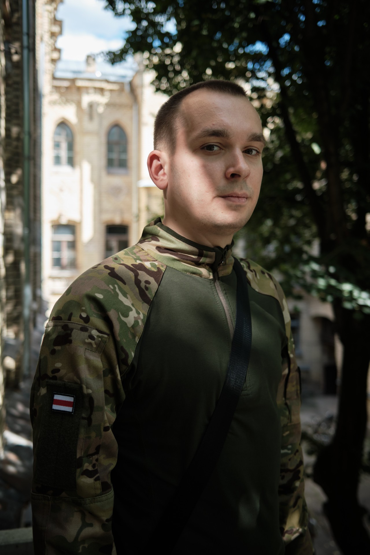 Žurnalistas ir Kastusio Kalinausko pulko kovotojas Sergejus Bespalovas. ©Karolis Pilypas Liutkevičius