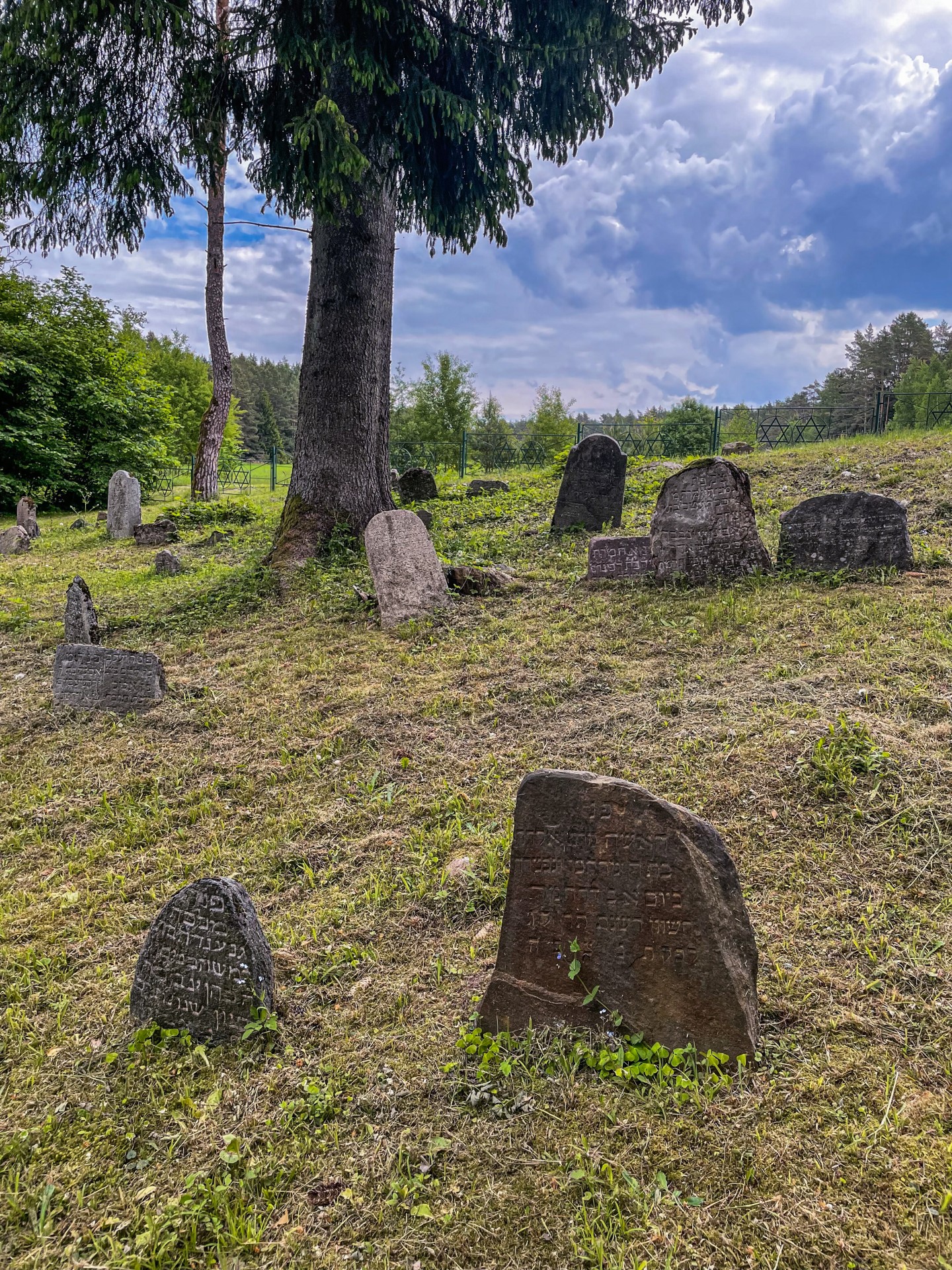 Aukštadvario žydų kapinės, penkiolika minučių kelio nuo Onuškio į šiaurę. ©Autoriaus asmeninis archyvas