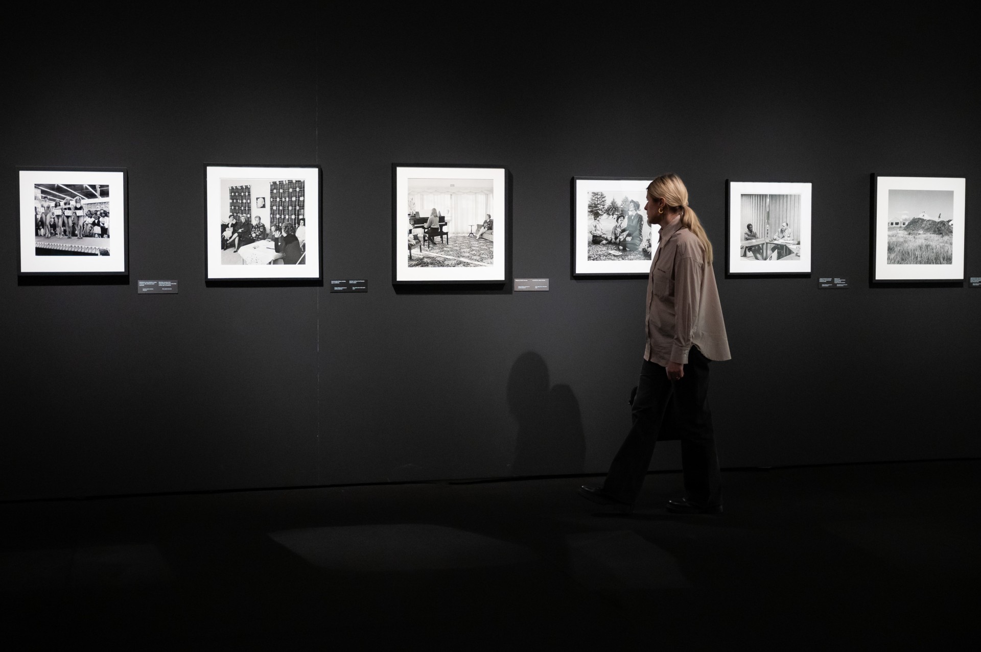Nacionalinėje dailės galerijoje Davido Goldblatto paroda „(Ne)matomos struktūros“ veiks iki vasario 9 dienos. ©Gintarė Grigėnaitė/Lietuvos nacionalinis dailės muziejus