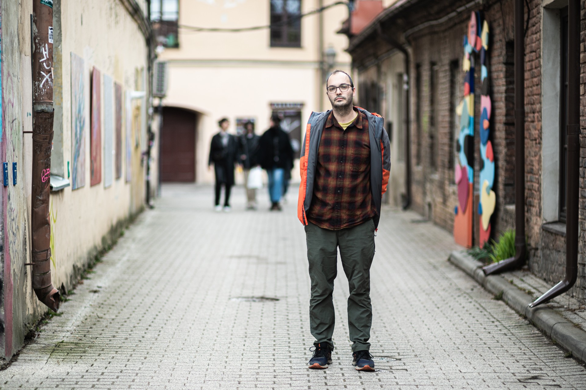 Vladimir Panov, Lietuvos pilietybės siekiantis lingvistas, docentas Vilniuje ©Denis Vėjas