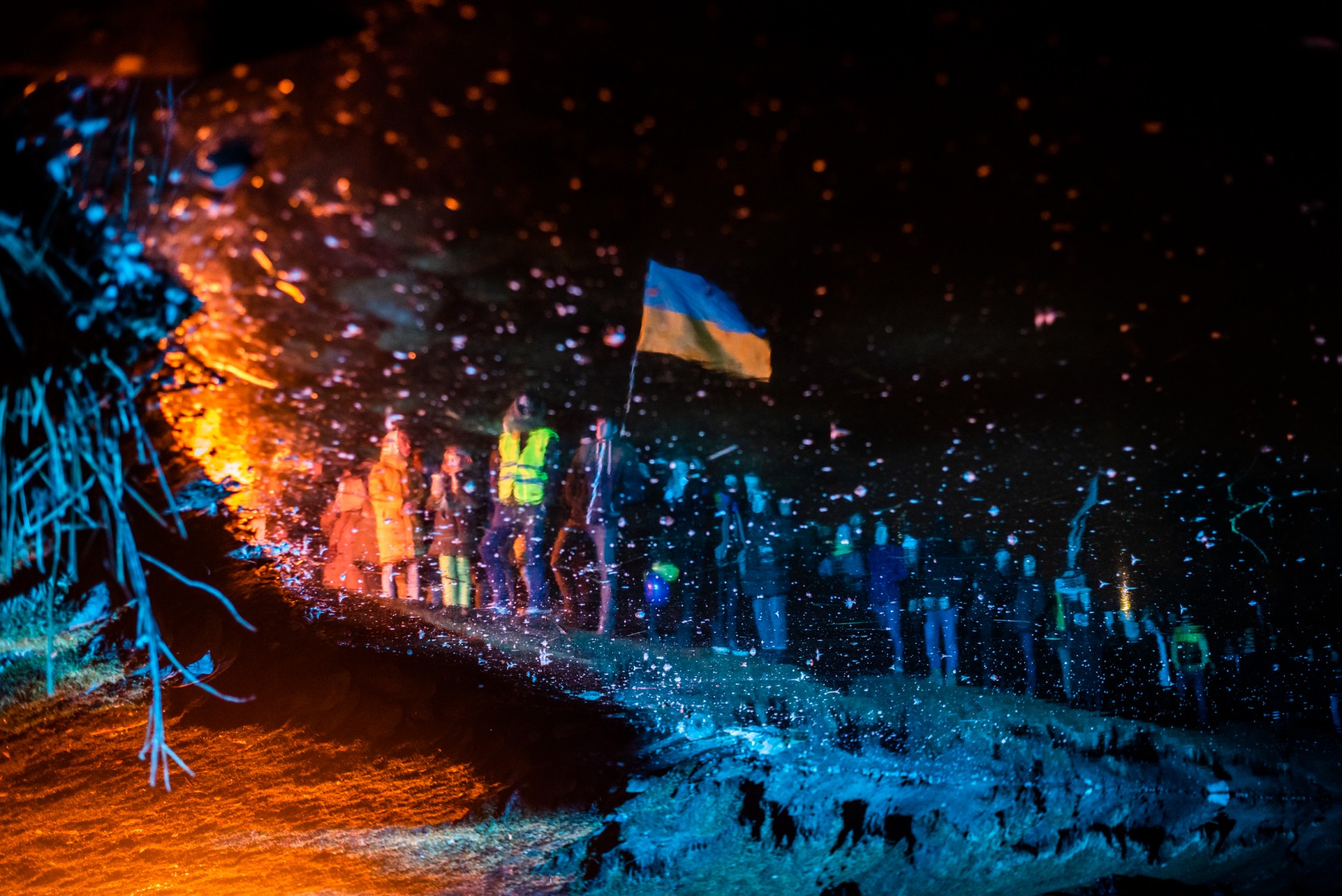 Plačiai atvertos akys. Solidarumo su Ukraina akcija „Laisvė šviečia“