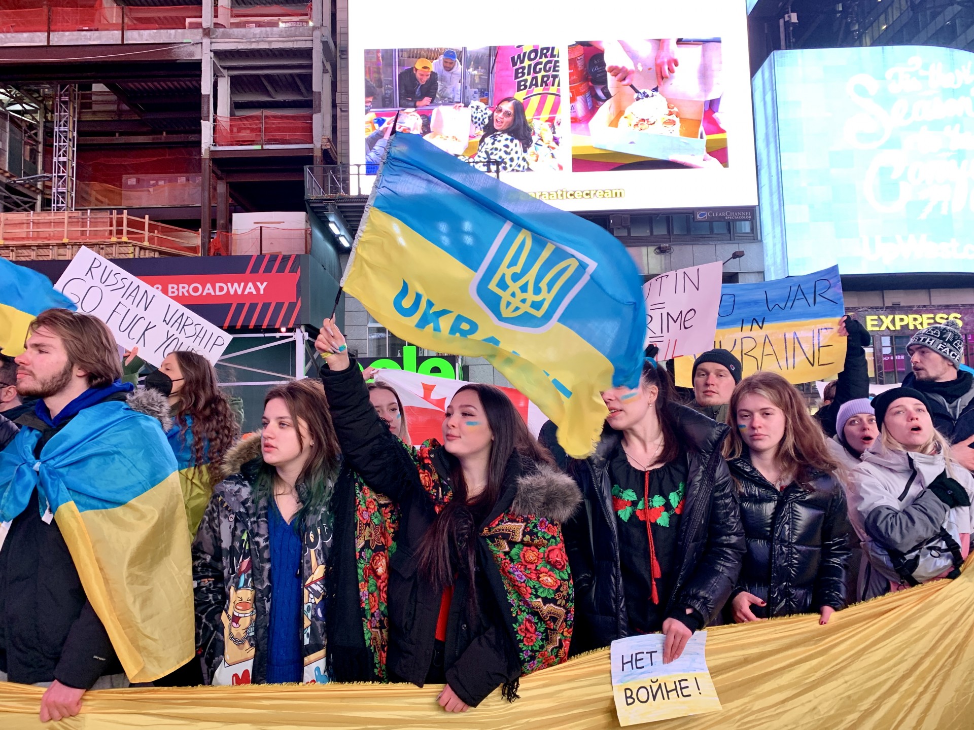 Svarbiausia nebūti vienam. Niujorko protestų dienoraštis