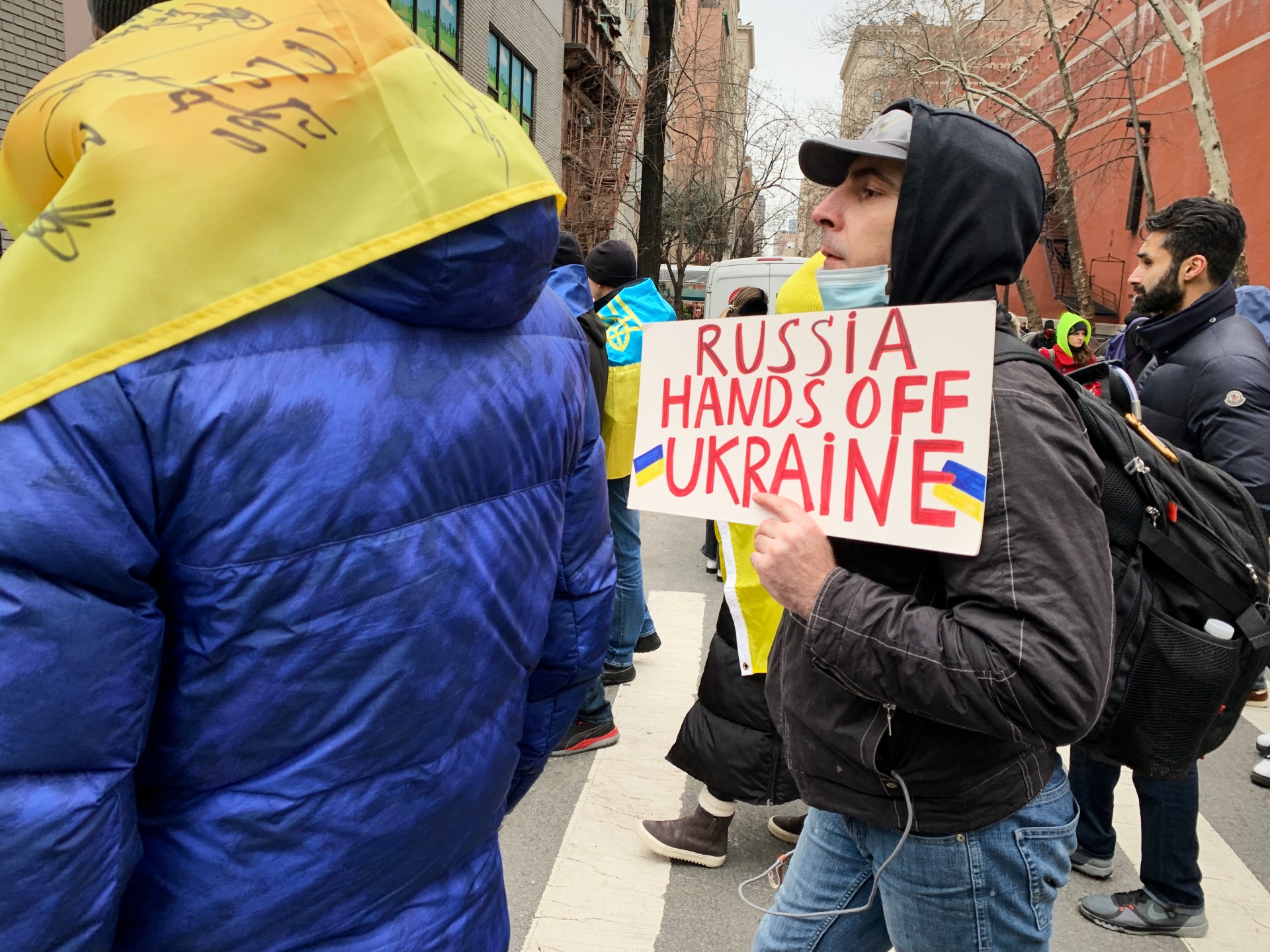 Svarbiausia nebūti vienam. Niujorko protestų dienoraštis