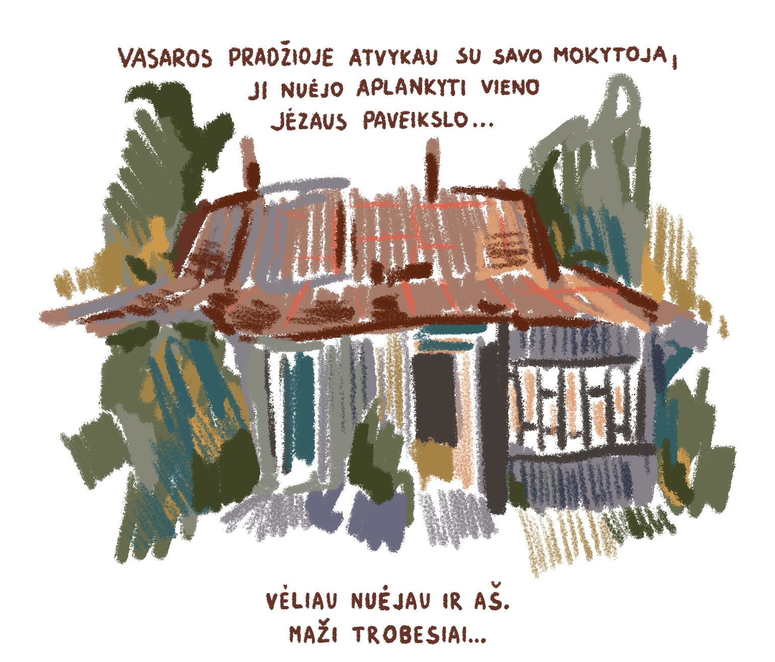 Tarp piktų kaip širšės rudenį davatkų