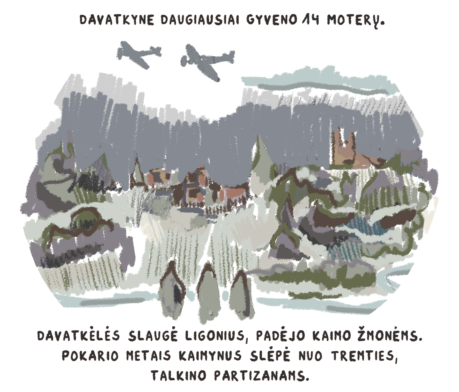 Tarp piktų kaip širšės rudenį davatkų