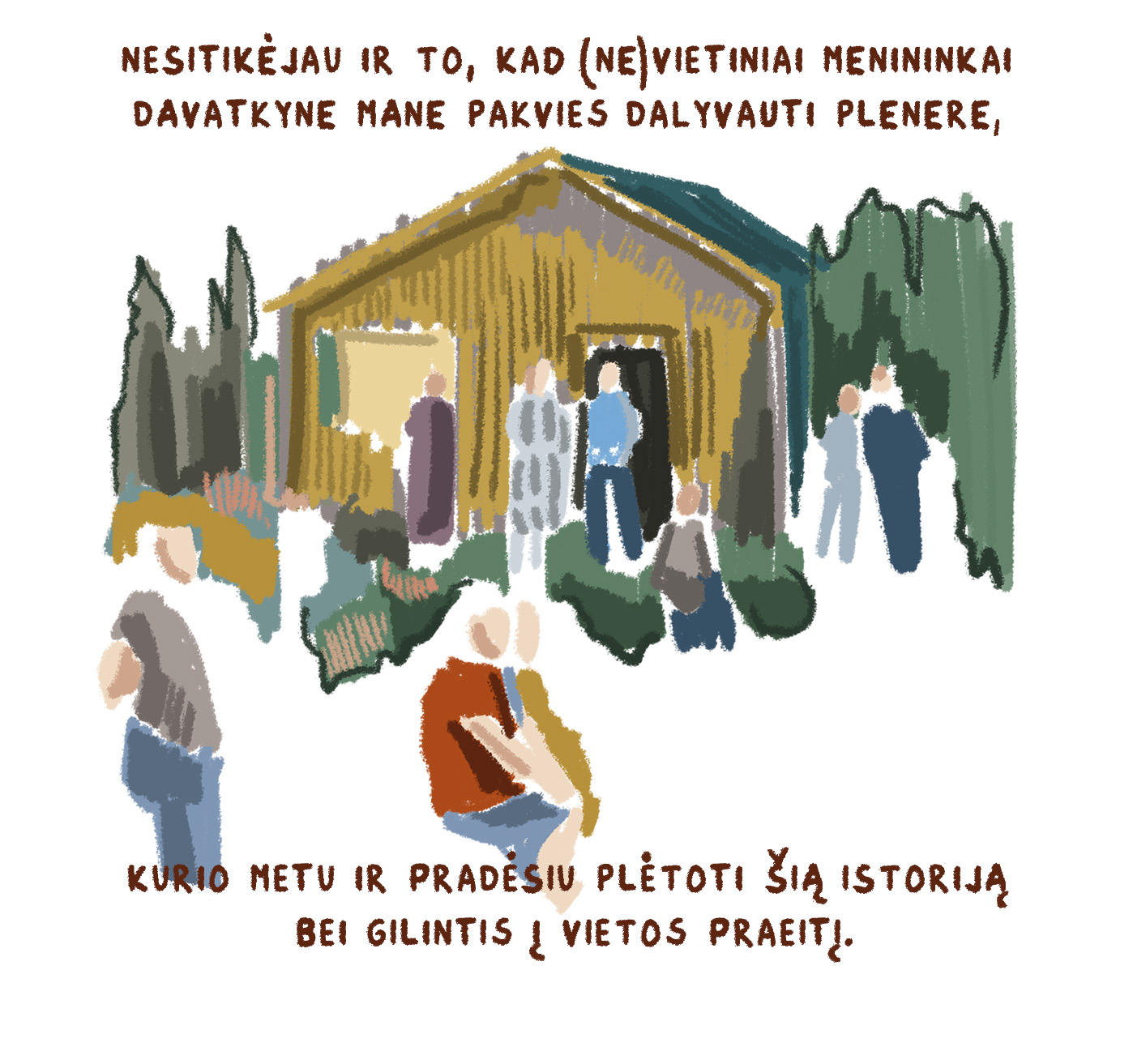 Tarp piktų kaip širšės rudenį davatkų
