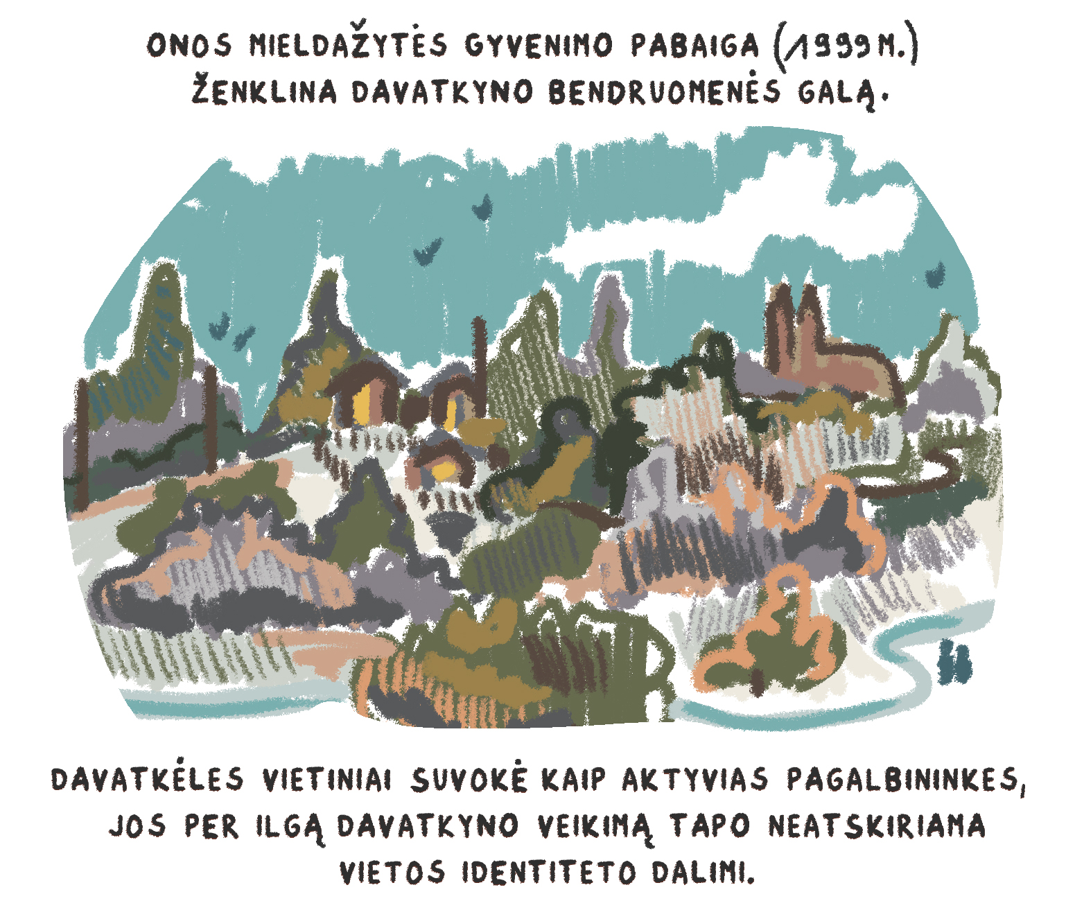 Tarp piktų kaip širšės rudenį davatkų