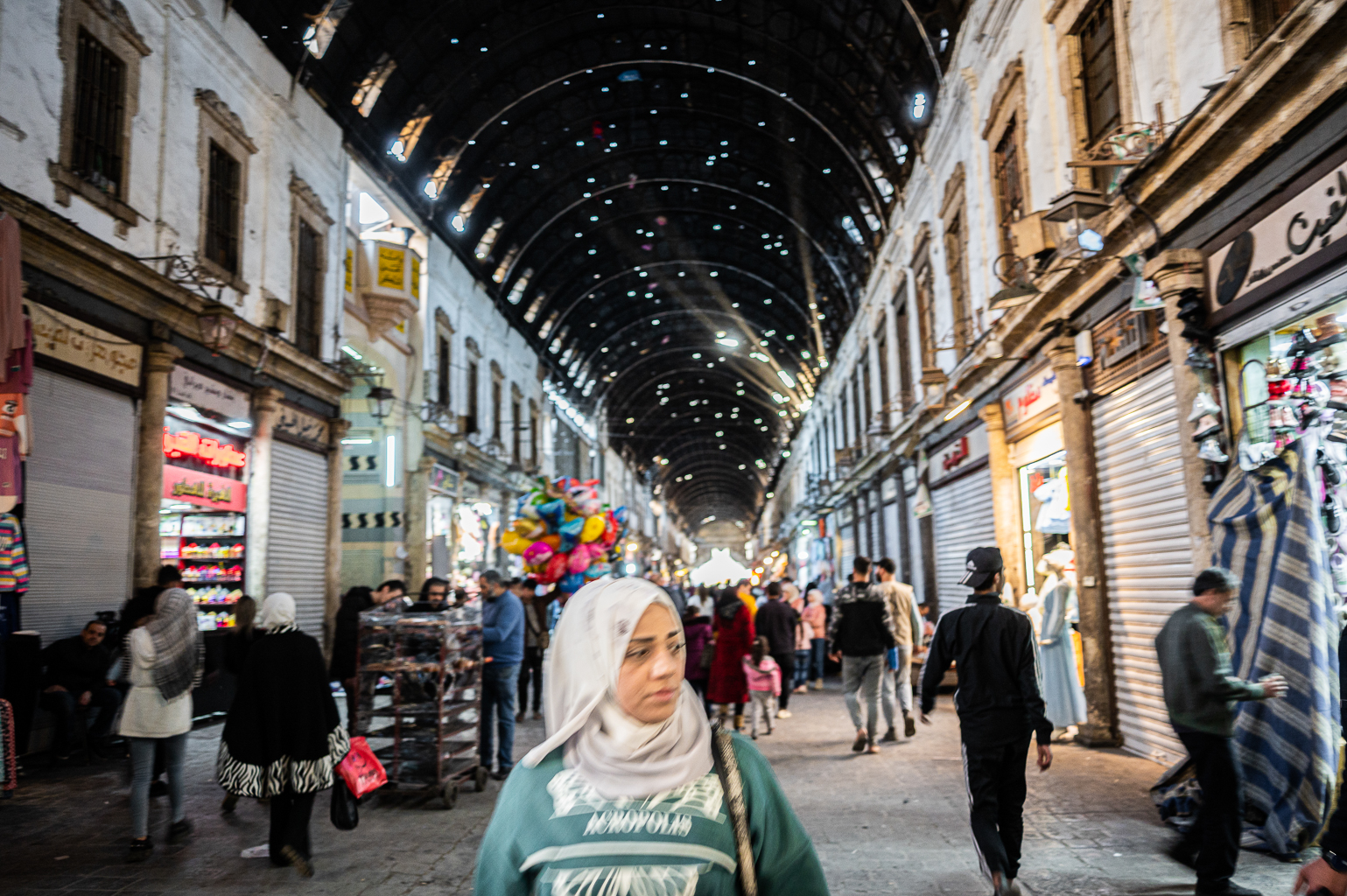 Al-Hamidiyah turgus Damaske. ©Denis Vėjas
