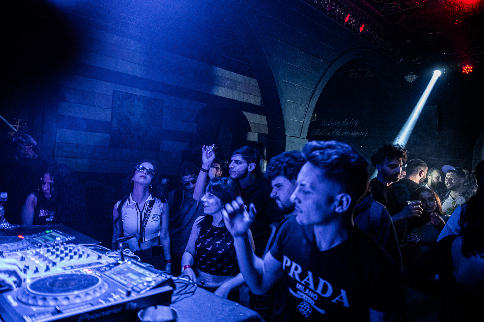 Techno vakarėlis krikščionių kvartale Damaske. ©Denis Vėjas