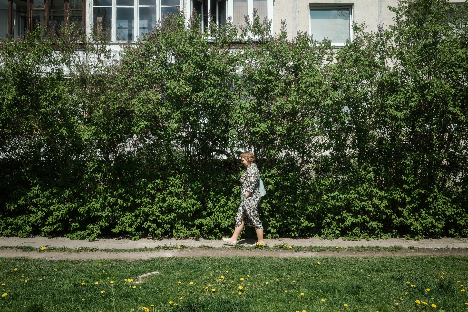 Jekaterina Lavrinec Šnipiškių mikrorajone Vilniuje. ©Karolis Pilypas Liutkevičius