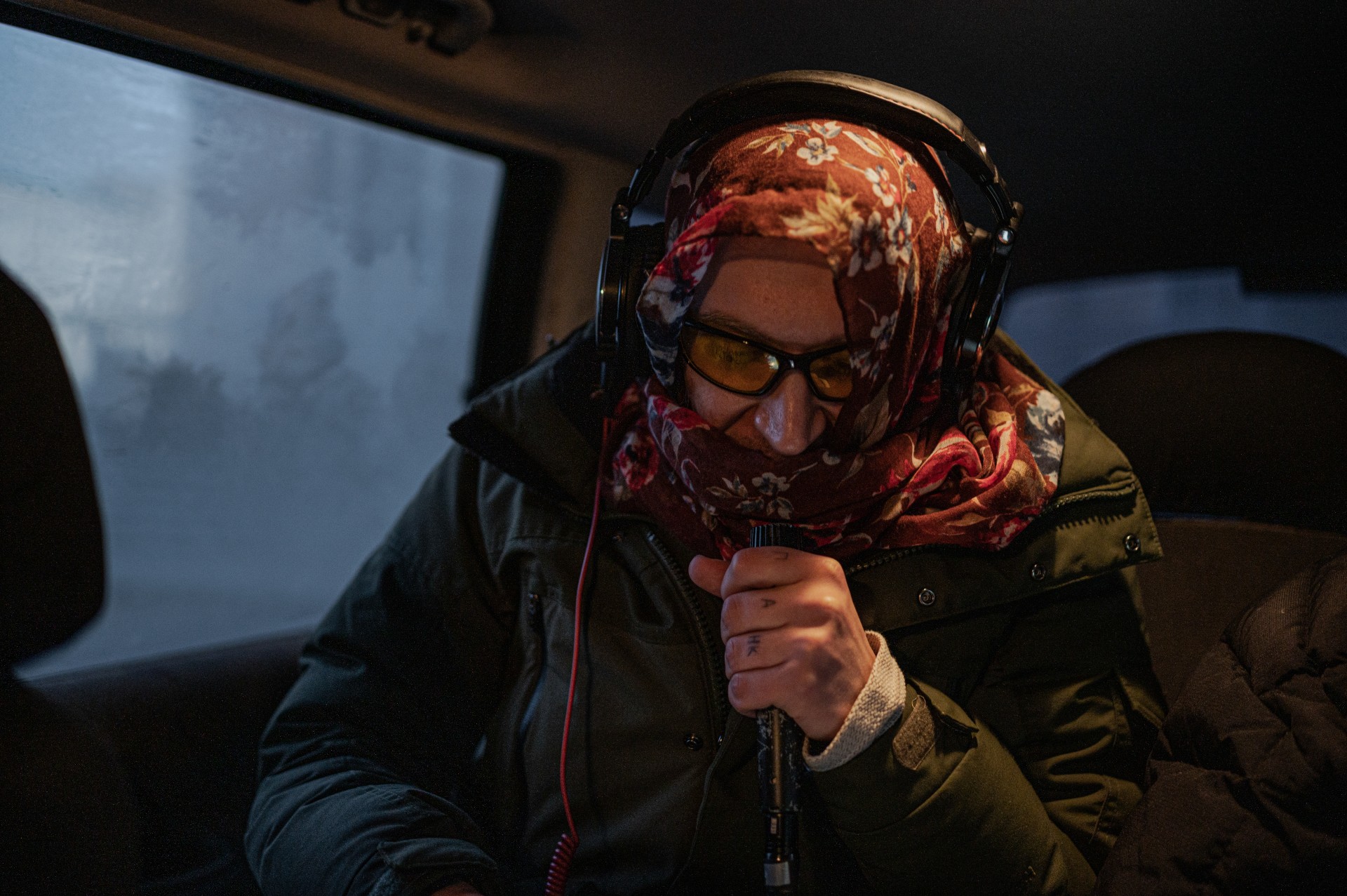 Slava Kedras įrašinėja naują klipą savo instagramo profiliui. ©Denis Vėjas
