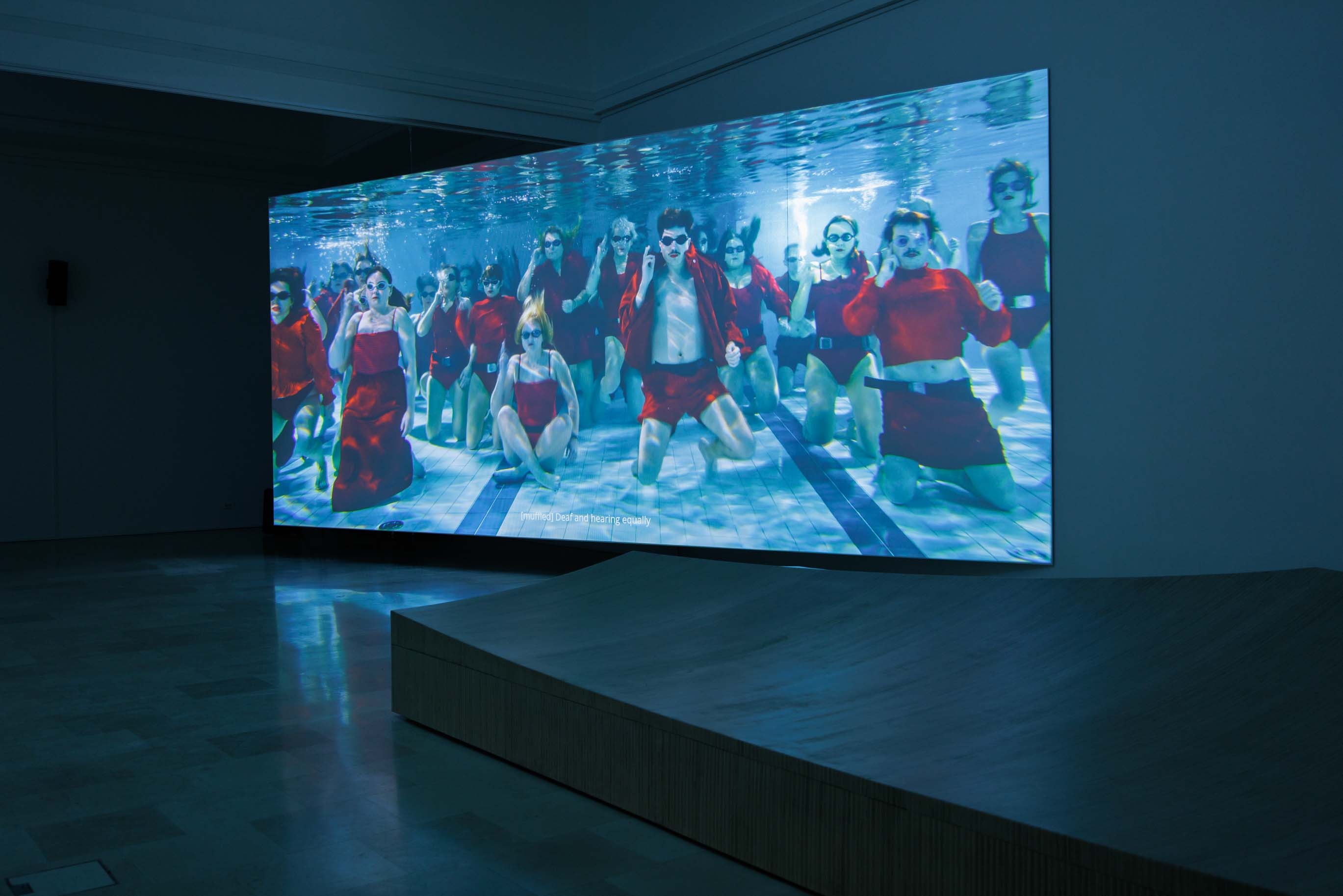 Lenkijos paviljone – Danielis Kotowskis ir Bogna Burska „Liquid Tongues“. ©Jacopo Salvi