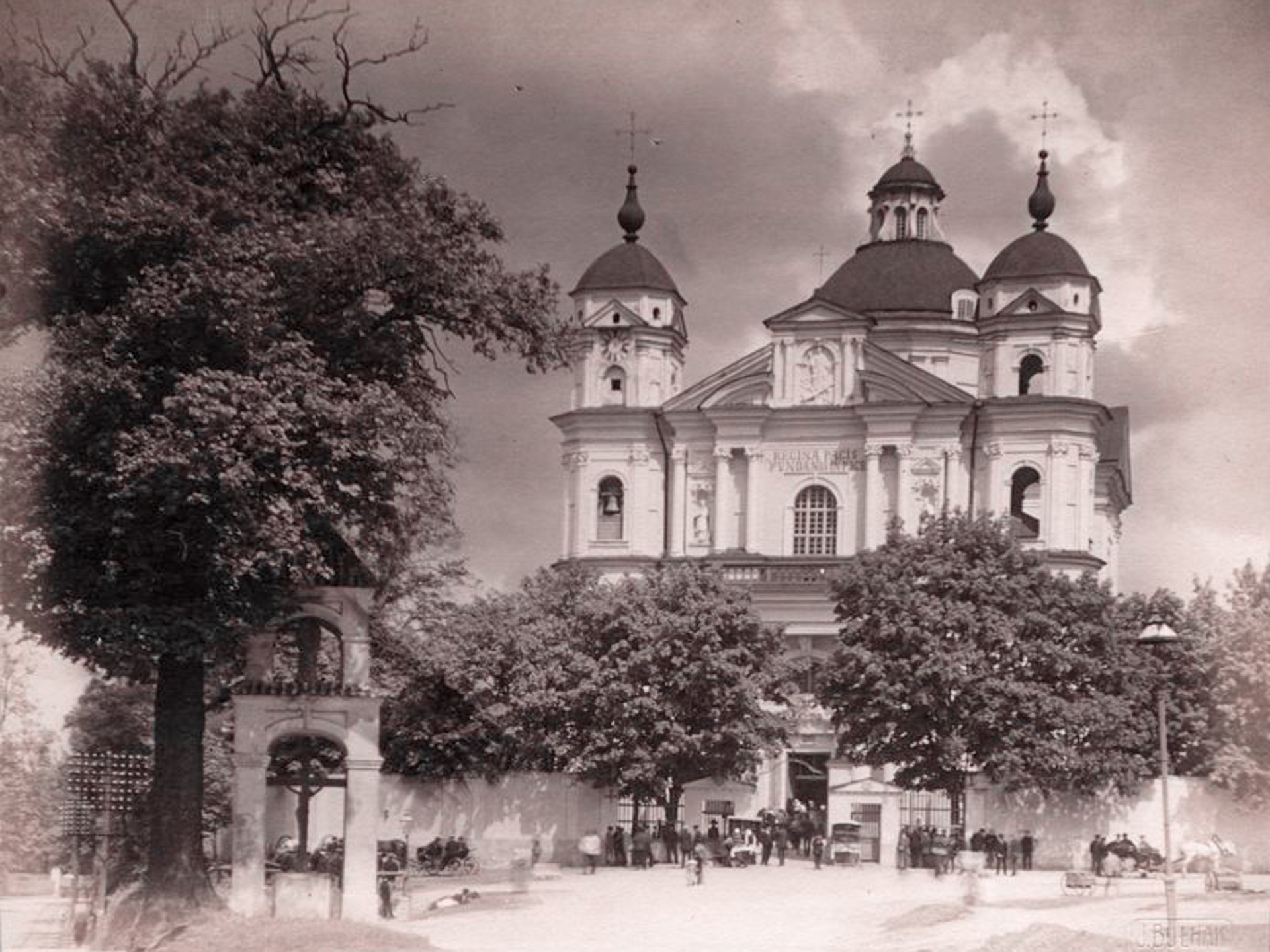 Šv. Petro ir Povilo bažnyčia Antakalnyje. 1913 metai. ©Janas Bulhakas