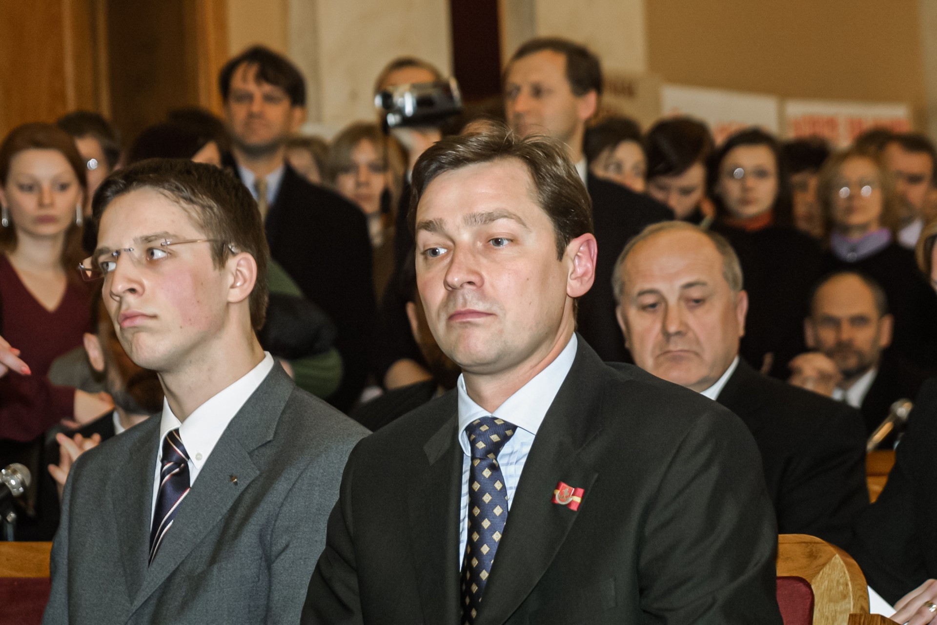 2003 m. balandžio 9 d., žlugus koalicijai su Lietuvos lenkų rinkimų akcija. Zuokas pralaimi mero rinkimus. Rezultatą skundžia teismui dėl procedūrinių pažeidimų. ©Paulius Lileikis