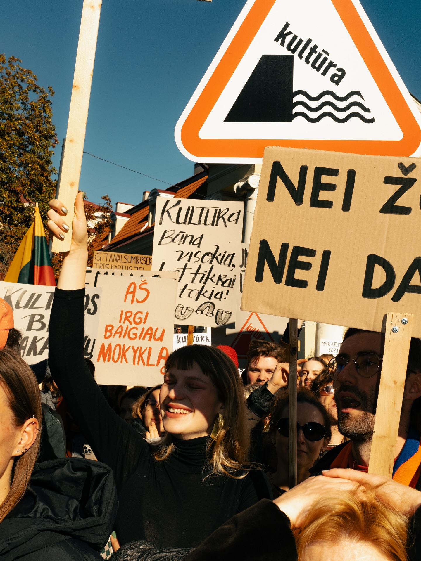 Žurnalistų balsas kultūros proteste