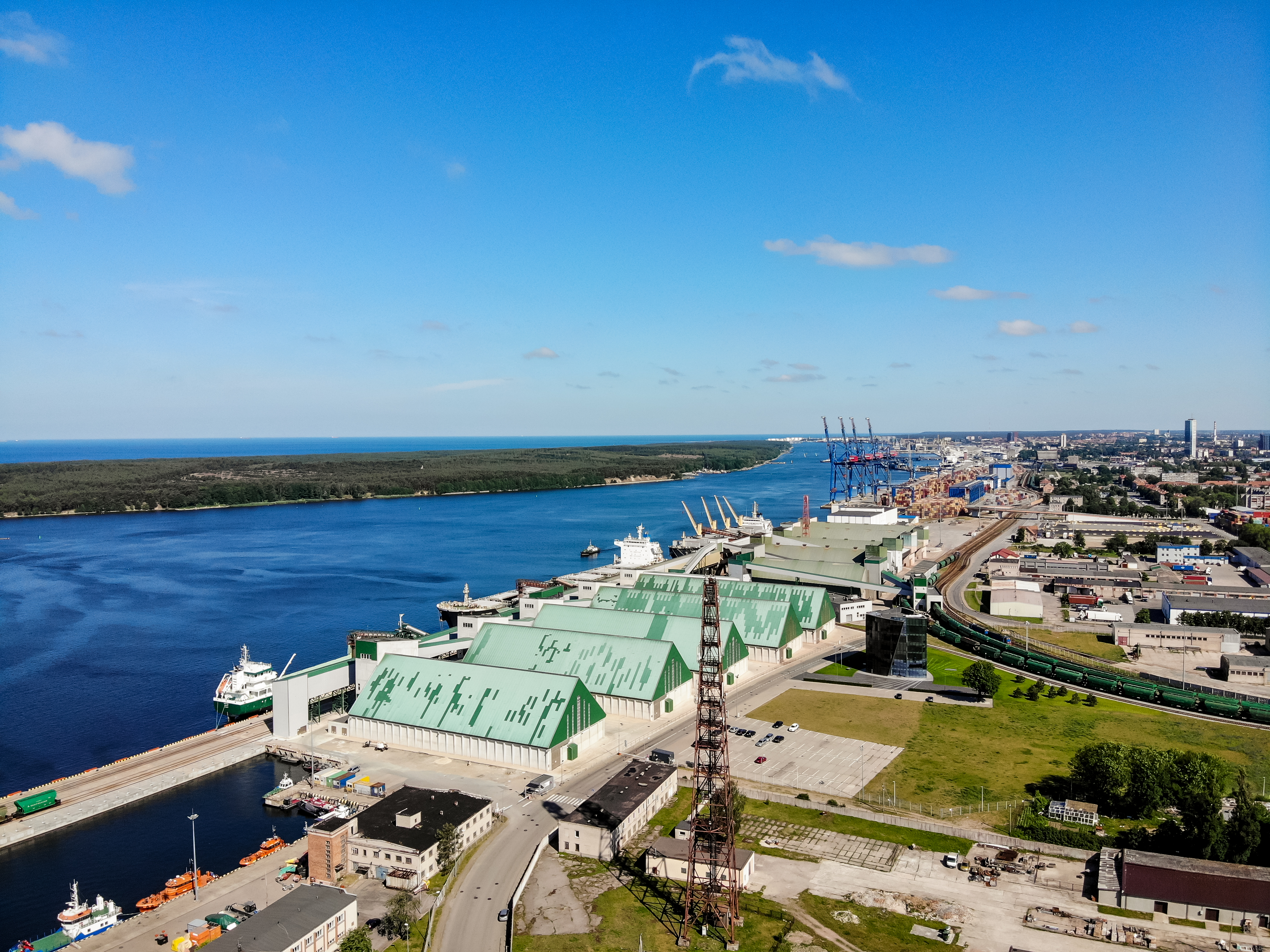 Клайпедский порт ©Martynas Vainorius